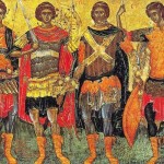 Четыре святых воина Восточно-Римской империи